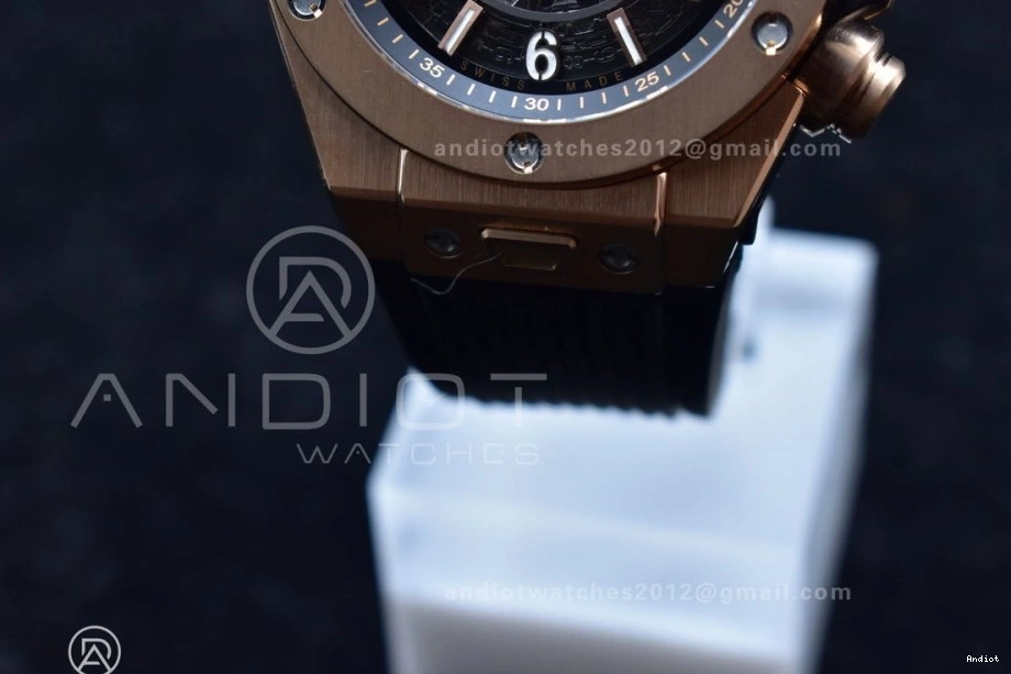 Edition Skeleton Dial A Strap Bang Black Rubber Hublot Unico on Best 904 SmartChoice 1:1 Big RG ZF 0710